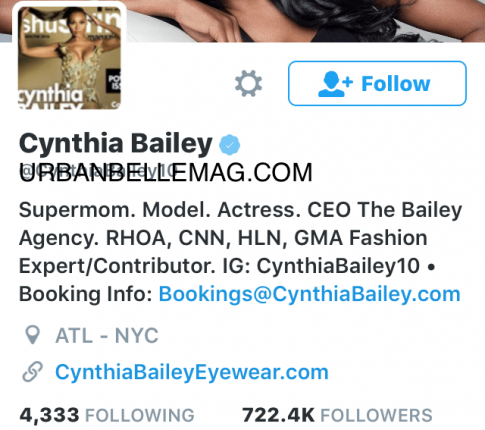 cynthia-bailey-twitter-bio