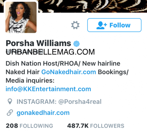 porsha-williams-twitter-bio