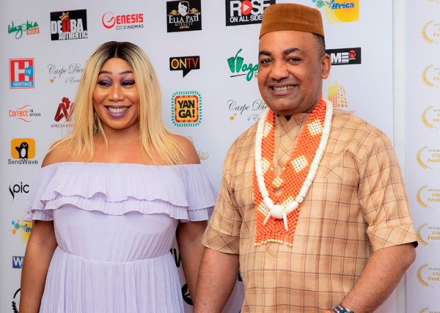 Dr and Mrs Malcolm Benson, President UK Nollywood Producers Guild