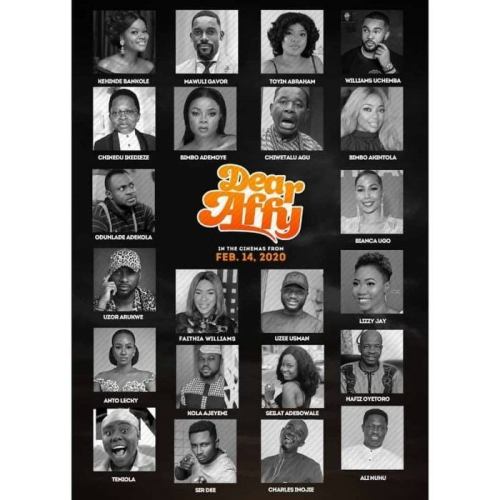 Nollywood’s sexiest romantic comedy movie, Dear Affy, presents male cast